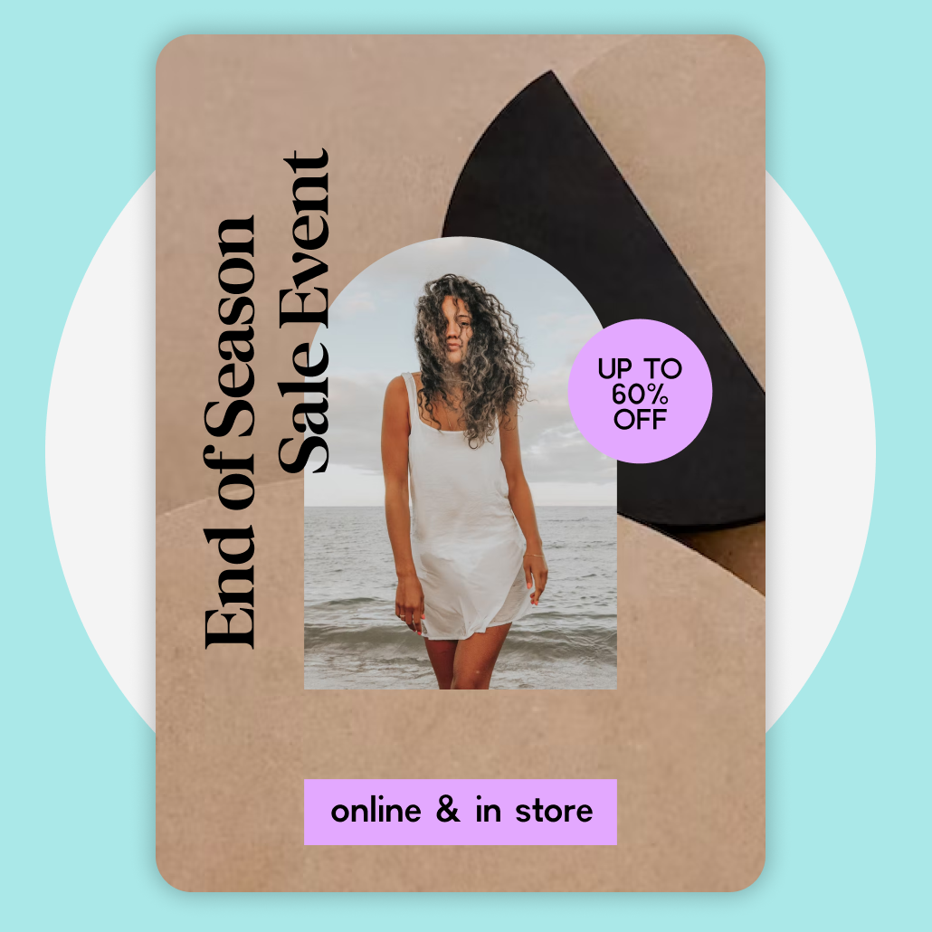 Print-ready custom flyers and posters that look professionally designed, done in minutes
