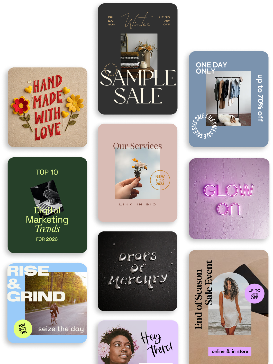 Make your words stand out with Word Swag, the #1 font design app