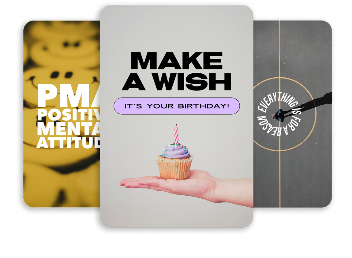 Poster maker design created with Word Swag