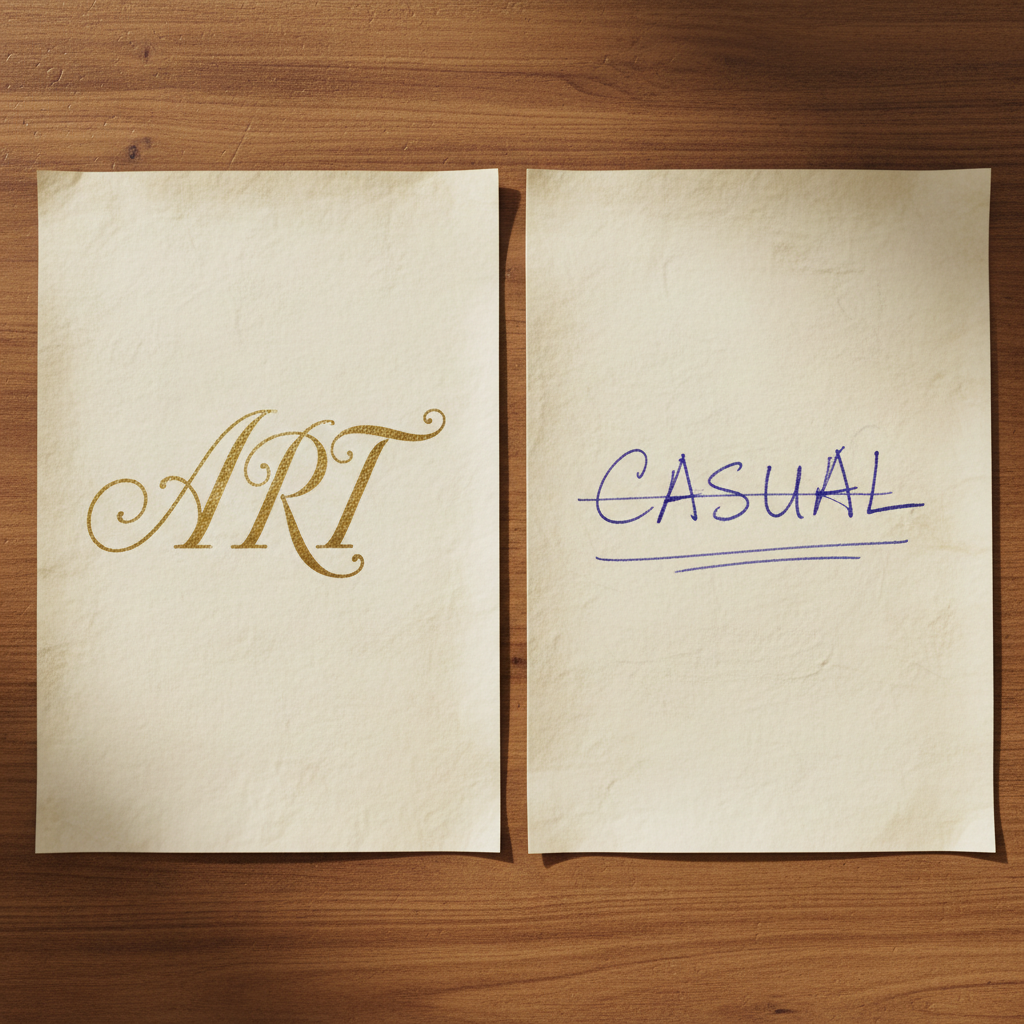 Calligraphy Fonts vs. Handwriting Fonts: They're Not the Same