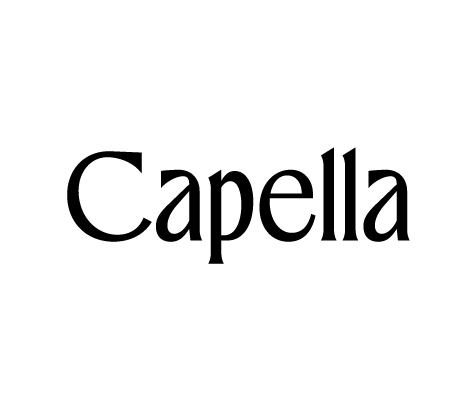 Capella font preview in the Word Swag app