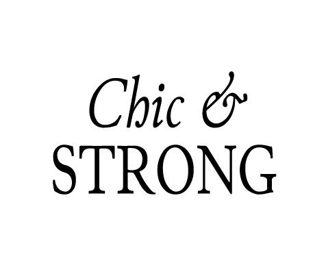 Chic Strong font preview in the Word Swag app