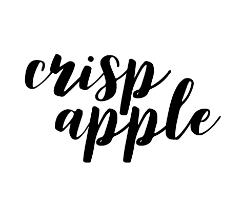 Crisp Apple font preview in the Word Swag app