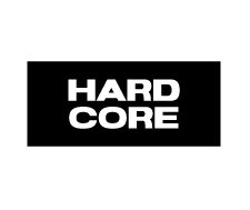 Hard Core font preview in the Word Swag app