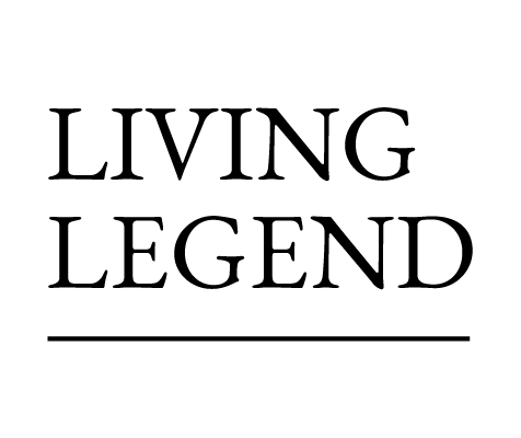 Living Legend font preview in the Word Swag app