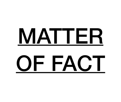 Matter Of Fact font preview in the Word Swag app