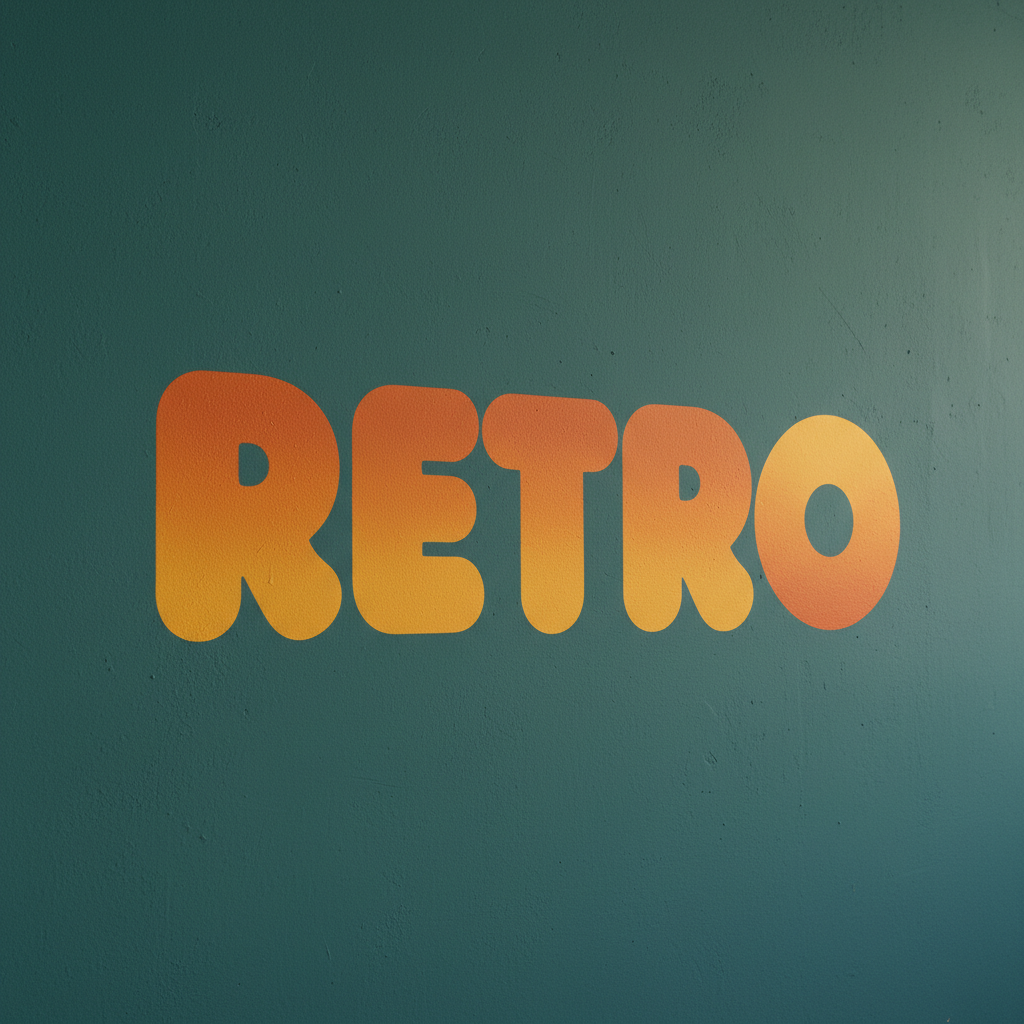 The Retro Font Look That's All Over Social Media Right Now