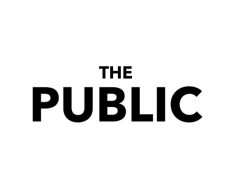 The Public font preview in the Word Swag app